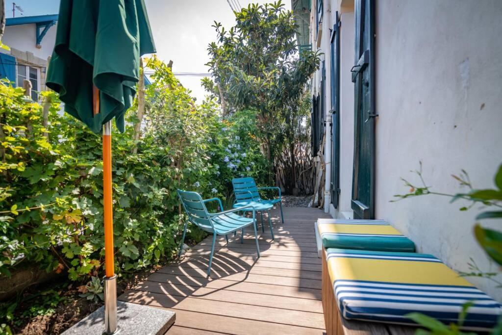 Cote Des Basques, Terrasse, Confort Et Qualite Biarritz Bagian luar foto